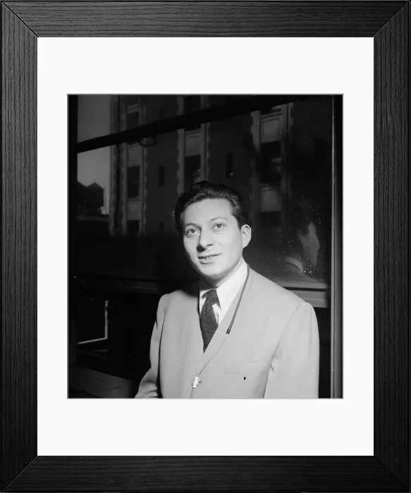 Framed Print : Portrait of Frank Socolow, New York, N.Y. ca. June 1947. Creator: William Paul Gottlieb Framed Print : Portrait of Frank Socolow, New York, N.Y. ca. June 1947. Creator: William Paul Gottlieb