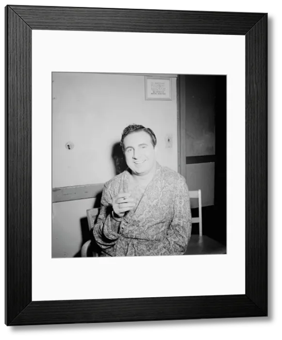 Framed Print : Portrait of Dick Stabile, New York, N.Y.(?), ca. Aug. 1946. Creator: William Paul Gottlieb