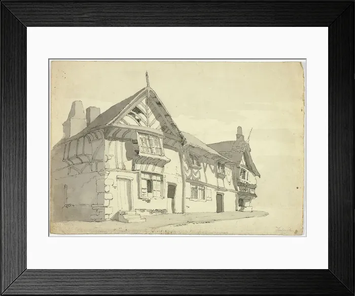 Framed Print : Darlington, 1805 / 10. Creator: Henry Cave Framed Print : Darlington, 1805 / 10. Creator: Henry Cave
