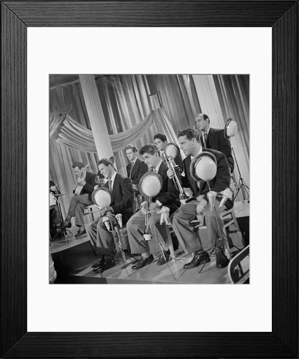 Framed Print : Portrait of Emil Terry, Lou Mucci, Eddie Zandy...Columbia Pictures...Beautiful Doll, N.Y. 1947. Creator: William Paul Gottlieb Framed Print : Portrait of Emil Terry, Lou Mucci, Eddie Zandy...Columbia Pictures...Beautiful Doll, N.Y. 1947. Creator: William Paul Gottlieb