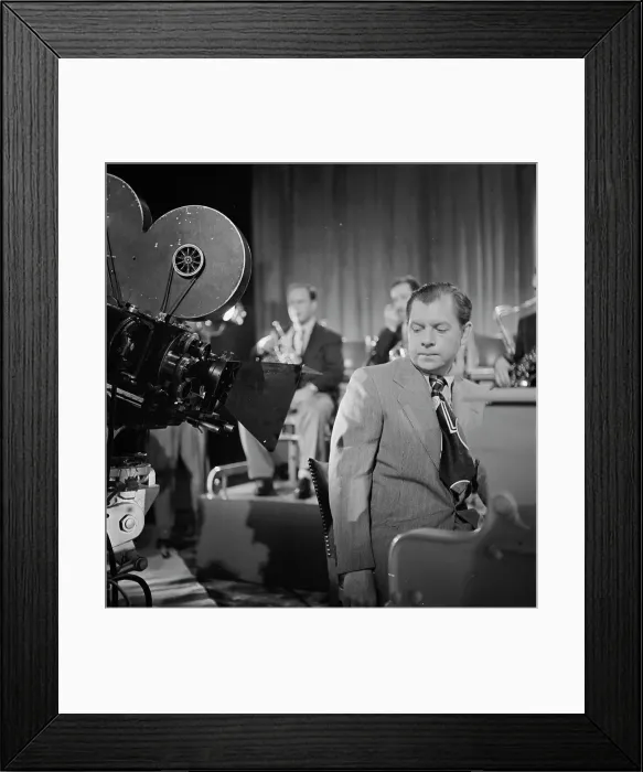 Framed Print : Portrait of Claude Thornhill, Sandy Siegelstien, Willie...Columbia Pict...Beautiful Doll, NY, 1947. Creator: William Paul Gottlieb Framed Print : Portrait of Claude Thornhill, Sandy Siegelstien, Willie...Columbia Pict...Beautiful Doll, NY, 1947. Creator: William Paul Gottlieb