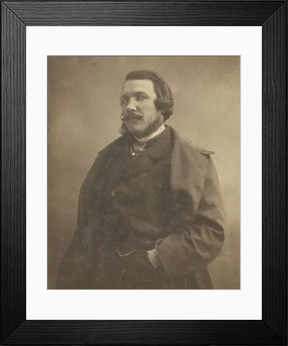 Framed Print : Portrait of pianist and composer Alfred Quidant (1815-1893), 1855-1859. Creator: Nadar, Gaspard-Félix (1820-1910) Framed Print : Portrait of pianist and composer Alfred Quidant (1815-1893), 1855-1859. Creator: Nadar, Gaspard-Félix (1820-1910)