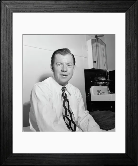 Framed Print : Portrait of Claude Thornhill, ca. Mar. 1947. Creator: William Paul Gottlieb Framed Print : Portrait of Claude Thornhill, ca. Mar. 1947. Creator: William Paul Gottlieb