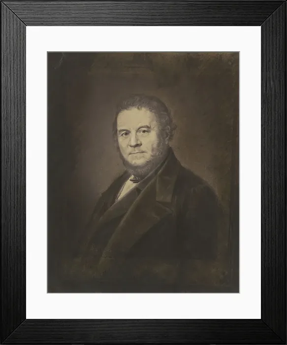 Framed Print : Portrait of Marie-Henri Beyle, dit Stendhal (1783-1842) in 1840, ca 1855. Creator: Nadar, Gaspard-Félix (1820-1910) Framed Print : Portrait of Marie-Henri Beyle, dit Stendhal (1783-1842) in 1840, ca 1855. Creator: Nadar, Gaspard-Félix (1820-1910)