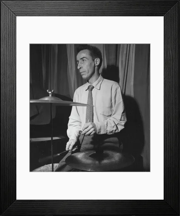 Framed Print : Portrait of Dave Tough, Eddie Condon's, New York, ca. Sept. 1946. Creator: William Paul Gottlieb Framed Print : Portrait of Dave Tough, Eddie Condon's, New York, ca. Sept. 1946. Creator: William Paul Gottlieb