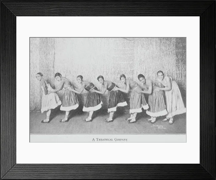 Framed Print : A Theatrical Company, 1927. Creators: Addison N. Scurlock, Unknown Framed Print : A Theatrical Company, 1927. Creators: Addison N. Scurlock, Unknown