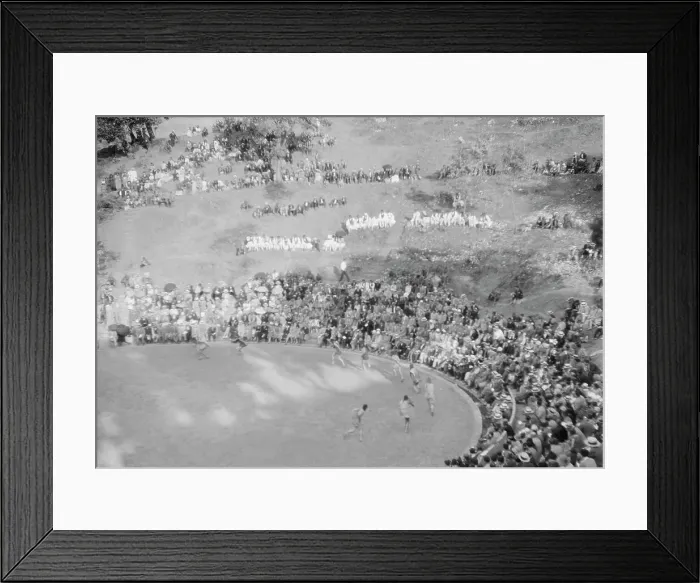 Framed Print : Kanellos dance group at ancient sites in Greece, 1929 Creator: Arnold Genthe Framed Print : Kanellos dance group at ancient sites in Greece, 1929 Creator: Arnold Genthe