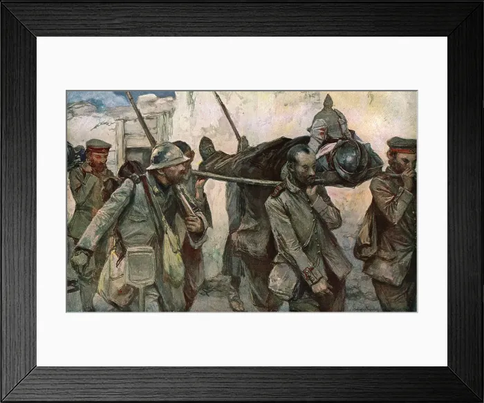 Framed Print : Le Triomphateur (28 septembre 1915), 1915. Creator: Francois Flameng Framed Print : Le Triomphateur (28 septembre 1915), 1915. Creator: Francois Flameng