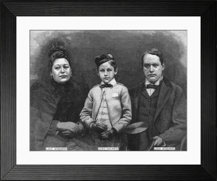 Framed Print : The Late Lady Rosebery, Hannah De Rothschild, 1851-1890, 1890. Creator: Unknown Framed Print : The Late Lady Rosebery, Hannah De Rothschild, 1851-1890, 1890. Creator: Unknown