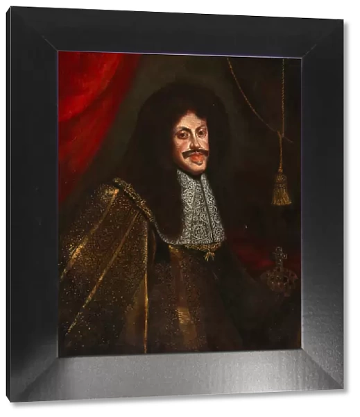 Portrait of Emperor Leopold I (1640-1705), Second Half of the 17th cen. Creator: Anonymous