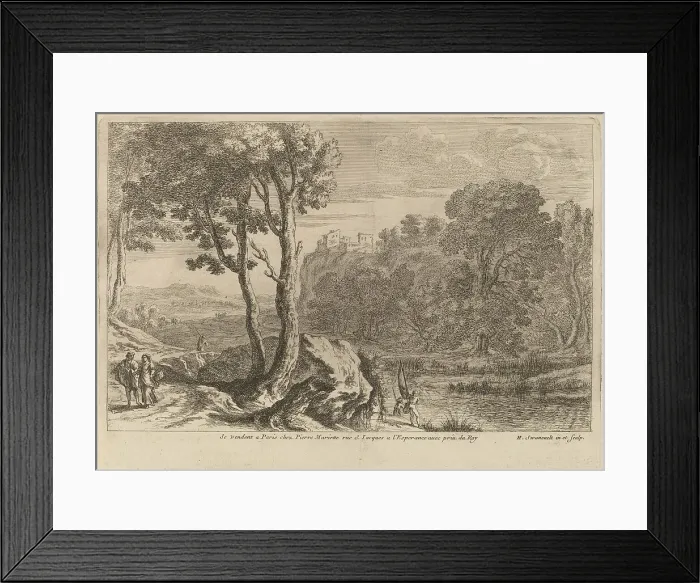 Framed Print : The Fishermen. Creator: Unknown Framed Print : The Fishermen. Creator: Unknown