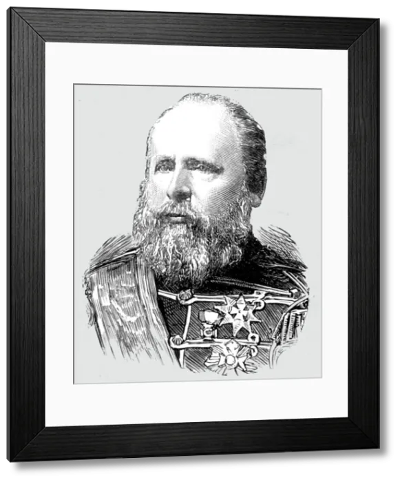Framed Print : The Late King of Holland, William III. 1817-1890. Creator: Unknown Framed Print : The Late King of Holland, William III. 1817-1890. Creator: Unknown