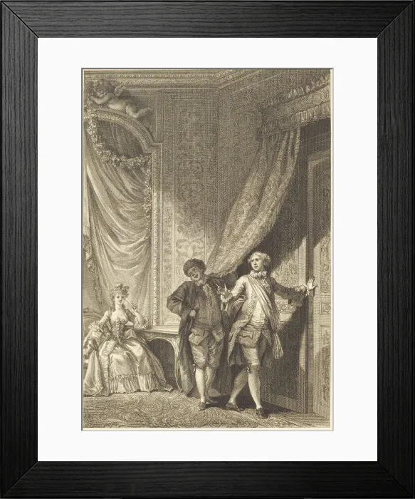 Framed Print : Le magnifique. Creator: Jean Baptiste Tilliard Framed Print : Le magnifique. Creator: Jean Baptiste Tilliard