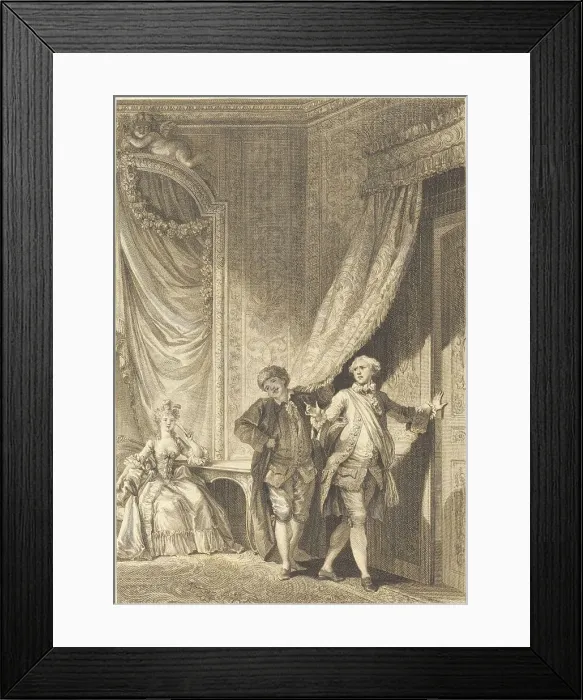 Framed Print : Le magnifique. Creator: Jean Baptiste Tilliard Framed Print : Le magnifique. Creator: Jean Baptiste Tilliard