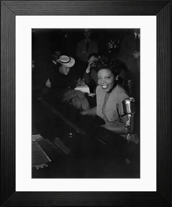 Framed Print : Portrait of Mary Lou Williams, Café Society (Downtown), New York, N.Y. ca. June 1947. Creator: William Paul Gottlieb Framed Print : Portrait of Mary Lou Williams, Café Society (Downtown), New York, N.Y. ca. June 1947. Creator: William Paul Gottlieb