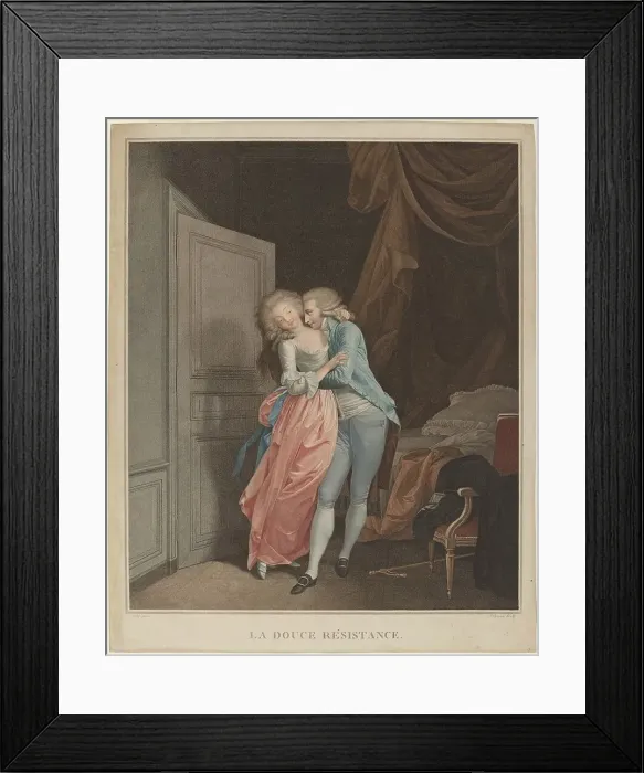 Framed Print : Sweet resistance (La douce resistance). Creator: Salvatore Tresca