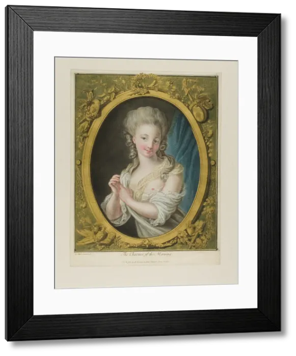 Framed Print : The Charmes of the Morning, 1777. Creator: Louis Marin Bonnet Framed Print : The Charmes of the Morning, 1777. Creator: Louis Marin Bonnet