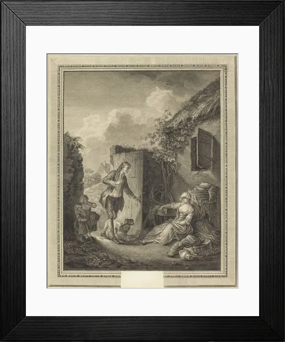 Framed Print : Lison dormait. Creator: Philippe Triere Framed Print : Lison dormait. Creator: Philippe Triere
