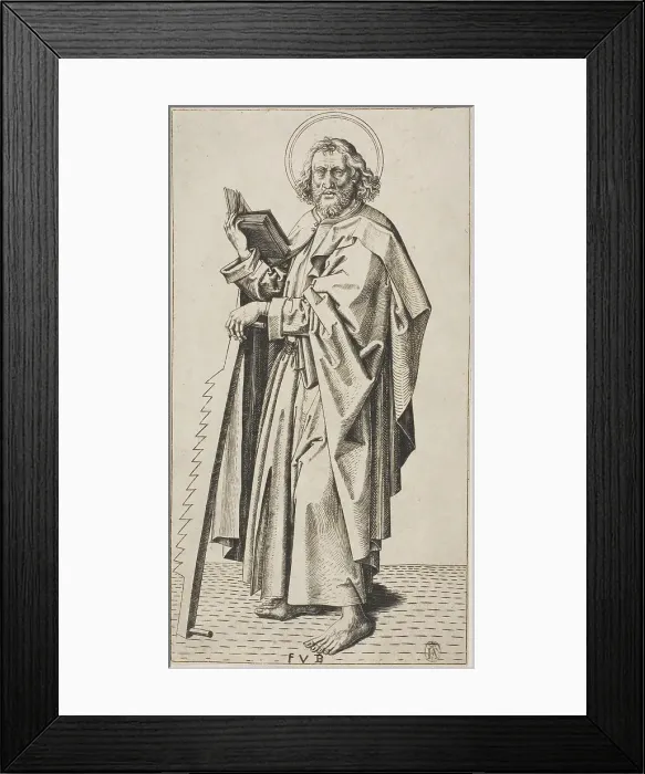 Framed Print : Saint Simon, c. 1500 Framed Print : Saint Simon, c. 1500