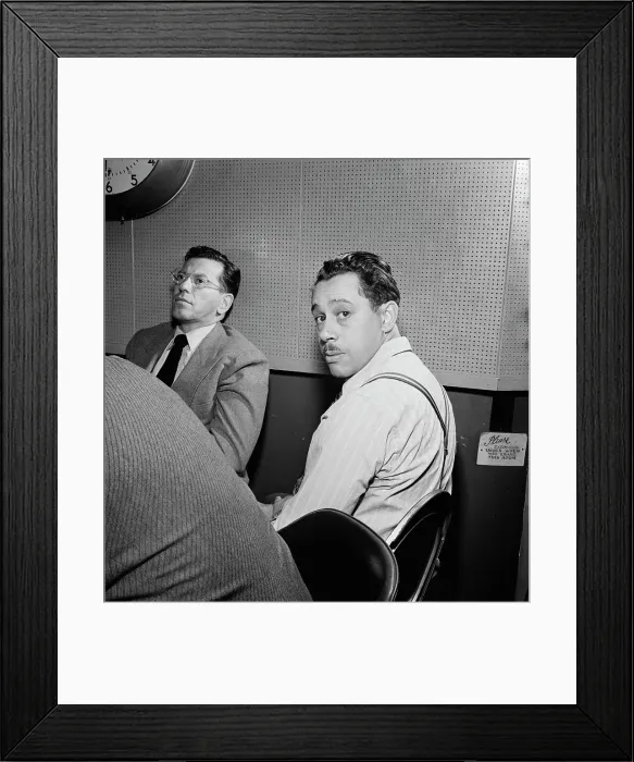Framed Print : Portrait of Cab Calloway, Columbia studio, New York, N.Y. ca. Mar. 1947. Creator: William Paul Gottlieb Framed Print : Portrait of Cab Calloway, Columbia studio, New York, N.Y. ca. Mar. 1947. Creator: William Paul Gottlieb