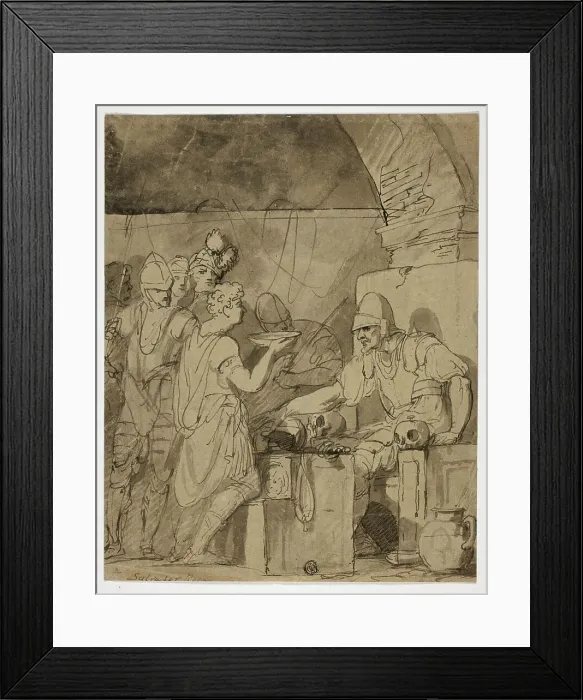 Framed Print : Soldiers Refeshing Themselves, n.d. Creator: Unknown Framed Print : Soldiers Refeshing Themselves, n.d. Creator: Unknown