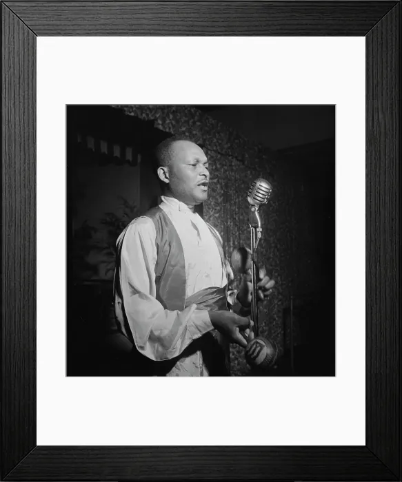 Framed Print : Portrait of Macbeth (McDonald Augustus...Renaissance Ballroom, New York, N.Y. ca. July, 1947. Creator: William Paul Gottlieb) Framed Print : Portrait of Macbeth (McDonald Augustus...Renaissance Ballroom, New York, N.Y. ca. July, 1947. Creator: William Paul Gottlieb)