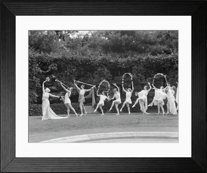 Framed Print : Denishawn dancers, 1927 or 1928. Creator: Arnold Genthe Framed Print : Denishawn dancers, 1927 or 1928. Creator: Arnold Genthe