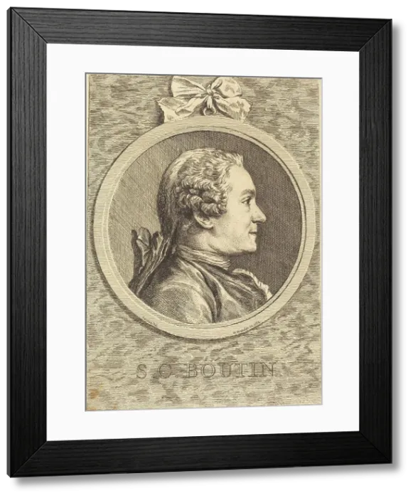Framed Print : S.C. Boutin, 1752. Creator: Claude Henri Watelet Framed Print : S.C. Boutin, 1752. Creator: Claude Henri Watelet