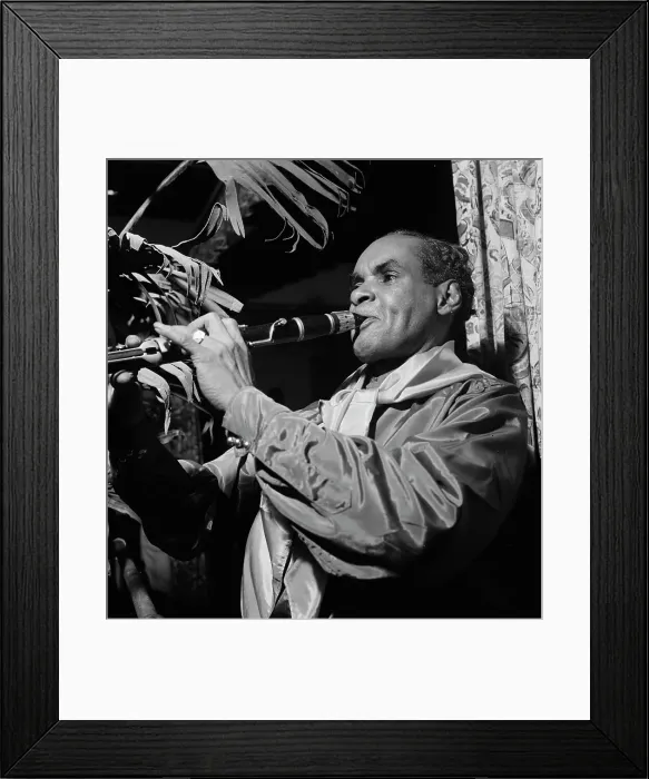 Framed Print : Portrait of Gregorio Delgado, Renaissance Ballroom, New York, N.Y. ca. July, 1947. Creator: William Paul Gottlieb Framed Print : Portrait of Gregorio Delgado, Renaissance Ballroom, New York, N.Y. ca. July, 1947. Creator: William Paul Gottlieb