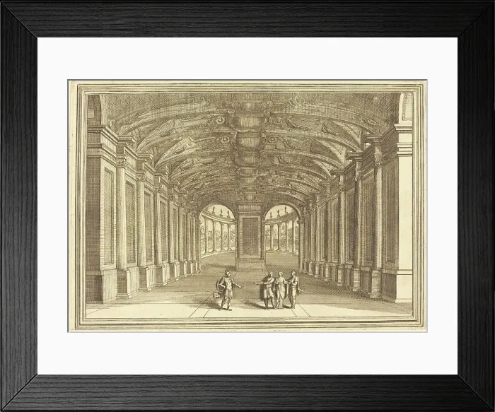 Framed Print : Il Greco in Troia: Plate 10. Creator: Arnold van Westerhout Framed Print : Il Greco in Troia: Plate 10. Creator: Arnold van Westerhout