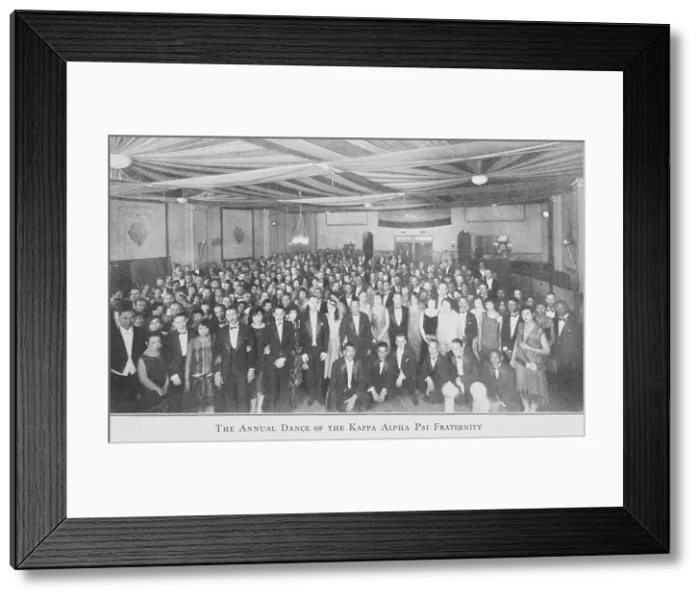 Framed Print : The Annual Dance of the Kappa Alpha Psi Fraternity, 1927. Creators: Addison N. Scurlock, Unknown Framed Print : The Annual Dance of the Kappa Alpha Psi Fraternity, 1927. Creators: Addison N. Scurlock, Unknown