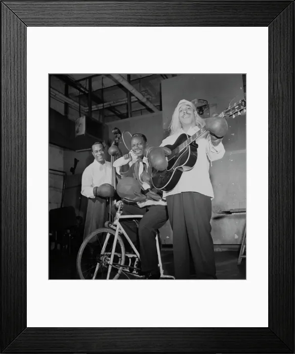 Framed Print : Portrait of Wesley Prince, Nat King Cole, and Freddie Moore, 1938. Creator: William Paul Gottlieb Framed Print : Portrait of Wesley Prince, Nat King Cole, and Freddie Moore, 1938. Creator: William Paul Gottlieb