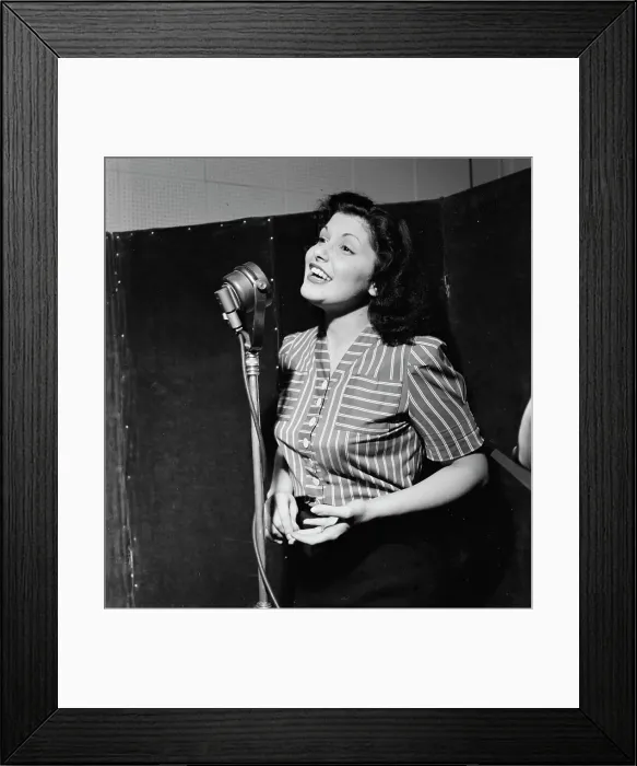 Framed Print : Portrait of Lilyann Carol, National studio, New York, N.Y. ca. Oct. 1946. Creator: William Paul Gottlieb Framed Print : Portrait of Lilyann Carol, National studio, New York, N.Y. ca. Oct. 1946. Creator: William Paul Gottlieb