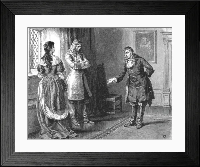 Framed Print : Urith: A Tale of Dartmoor, By S. Baring Gould, M. A.; Thou art too free with your kisses, too Creator: Frank Dadd. Urith: A Tale of Dartmoor, By S. Baring Gould, M Framed Print : Urith: A Tale of Dartmoor, By S. Baring Gould, M. A.; Thou art too free with your kisses, too Creator: Frank Dadd. Urith: A Tale of Dartmoor, By S. Baring Gould, M