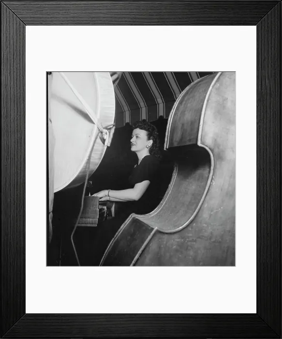 Framed Print : Portrait of Dardanelle and Joe Sinacore, Hickory House, New York, N.Y. ca. July 1947. Creator: William Paul Gottlieb Framed Print : Portrait of Dardanelle and Joe Sinacore, Hickory House, New York, N.Y. ca. July 1947. Creator: William Paul Gottlieb