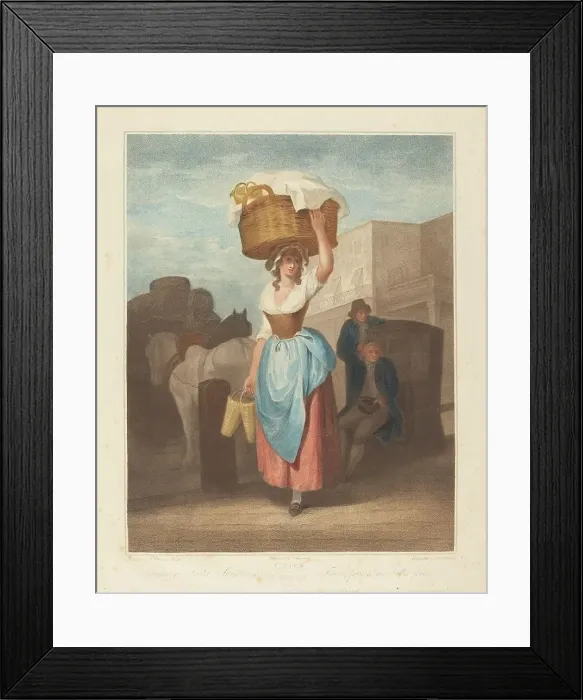 Framed Print : Strawberries, Scarlet Strawberries, published 1795. Creator: Giovanni Vendramini Framed Print : Strawberries, Scarlet Strawberries, published 1795. Creator: Giovanni Vendramini