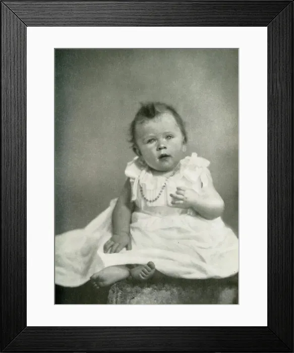 Framed Print : Eight Months Old - December, 1926, 1947. Creator: Unknown Framed Print : Eight Months Old - December, 1926, 1947. Creator: Unknown