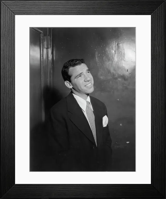 Framed Print : Portrait of Buddy Rich, Arcadia Ballroom, New York, N.Y. ca. May 1947. Creator: William Paul Gottlieb Framed Print : Portrait of Buddy Rich, Arcadia Ballroom, New York, N.Y. ca. May 1947. Creator: William Paul Gottlieb