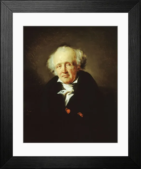 Framed Print : Portrait de Marc-Antoine Jullien, dit de Paris (1775-1848), journaliste et écrivain politique, 1832. Creator: Aimee Brune Framed Print : Portrait de Marc-Antoine Jullien, dit de Paris (1775-1848), journaliste et écrivain politique, 1832. Creator: Aimee Brune