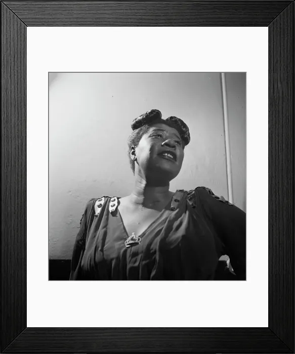 Framed Print : Portrait of Ella Fitzgerald, New York, N.Y. ca. Nov. 1946. Creator: William Paul Gottlieb Framed Print : Portrait of Ella Fitzgerald, New York, N.Y. ca. Nov. 1946. Creator: William Paul Gottlieb