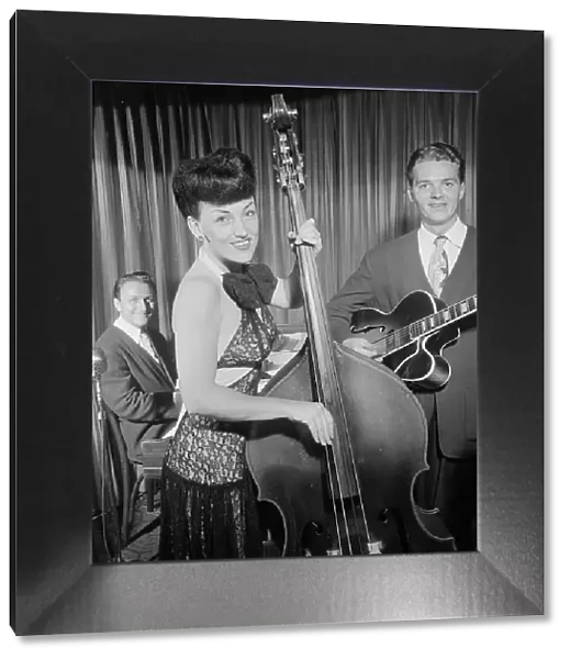 Portrait of Teddy Kaye, Vivien Garry, and Arv(in) Charles Garrison, New York, N.Y. 1946. Creator: William Paul Gottlieb