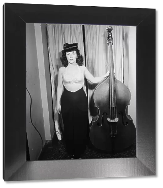 Portrait of Vivien Garry, New York, N.Y. Dixon's, ca. May 1947. Creator: William Paul Gottlieb
