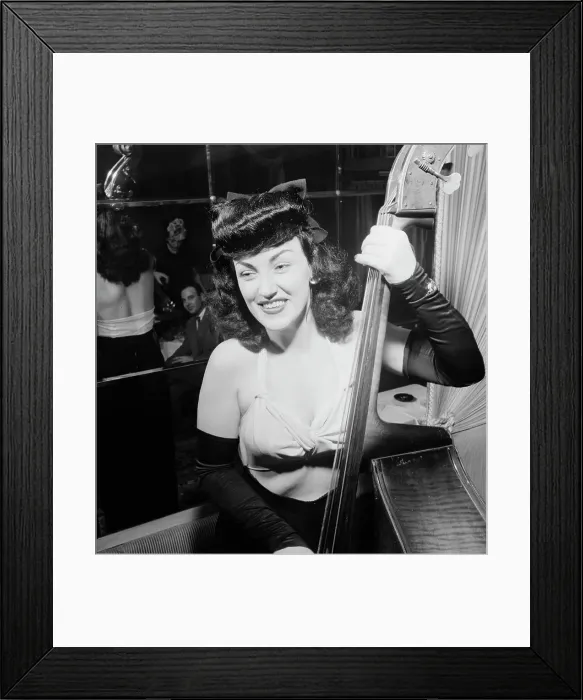 Framed Print : Portrait of Vivien Garry, New York, N.Y. Dixon's, ca. May 1947. Creator: William Paul Gottlieb Framed Print : Portrait of Vivien Garry, New York, N.Y. Dixon's, ca. May 1947. Creator: William Paul Gottlieb