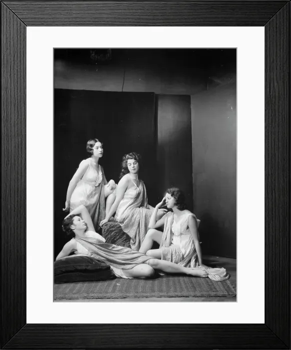 Framed Print : Irma Duncan dancers, 1929 or 1930. Creator: Arnold Genthe Framed Print : Irma Duncan dancers, 1929 or 1930. Creator: Arnold Genthe