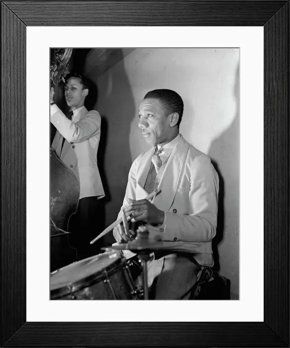 Framed Print : Portrait of Tommy Myles and Tommy Potter, ca. Mar. 1942. Creator: William Paul Gottlieb Framed Print : Portrait of Tommy Myles and Tommy Potter, ca. Mar. 1942. Creator: William Paul Gottlieb