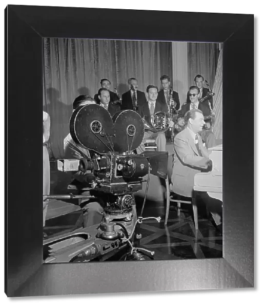 Portrait of Claude Thornhill, Sandy Siegelstien, Willie Wechsler, Micky...Beautiful Doll, N.Y. 1947 Creator: William Paul Gottlieb