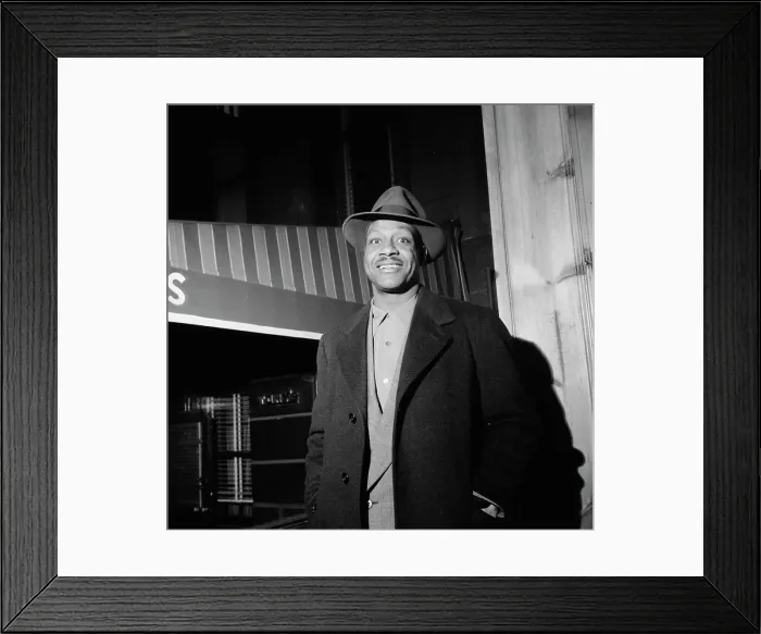 Framed Print : Portrait of Tiny Grimes, New York, N.Y.(?), ca. Jan. 1947. Creator: William Paul Gottlieb Framed Print : Portrait of Tiny Grimes, New York, N.Y.(?), ca. Jan. 1947. Creator: William Paul Gottlieb