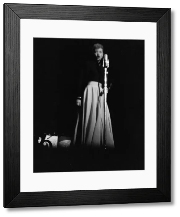 Framed Print : Portrait of June Christy, 1947 or 1948. Creator: William Paul Gottlieb Framed Print : Portrait of June Christy, 1947 or 1948. Creator: William Paul Gottlieb