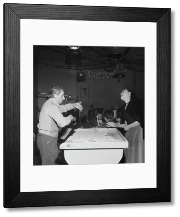 Framed Print : Portrait of Lena Horne and Lennie Hayton, New York, N.Y. 1946. Creator: William Paul Gottlieb Framed Print : Portrait of Lena Horne and Lennie Hayton, New York, N.Y. 1946. Creator: William Paul Gottlieb