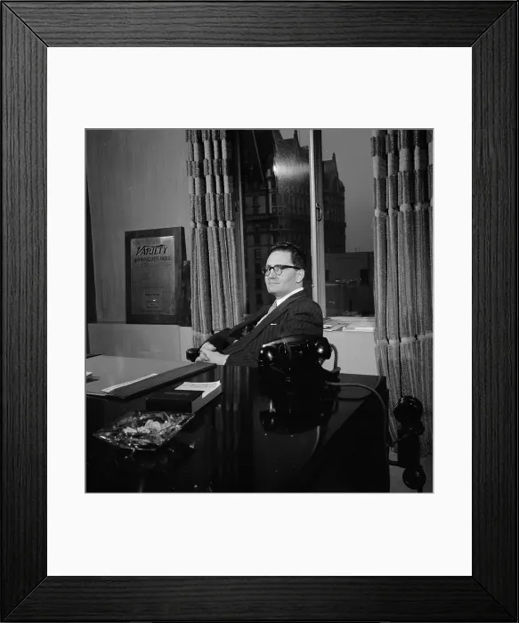 Framed Print : Portrait of Arnold Hartley, New York, N.Y. ca. July 1947. Creator: William Paul Gottlieb Framed Print : Portrait of Arnold Hartley, New York, N.Y. ca. July 1947. Creator: William Paul Gottlieb